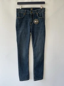 Jeans Donna Ida gamba dritta blu taglia 28 nuovo con etichette The Classic Straight Denim Dreams - Foto 1 di 18