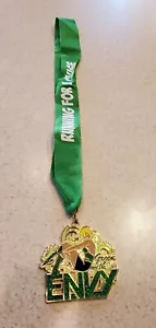 Running for a cause " GREEN WITH ENVY " Virtual marathon medal - Picture 1 of 5