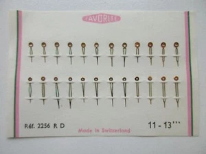 Sheet Swiss Favorite 2256 RD vintage rose - lume - 80 130 watch hands 11-13"' - Picture 1 of 3