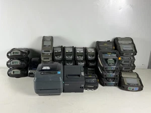 NO TARRIF LOT of Multiple Zebra thermal label printer - Foto 1 di 24