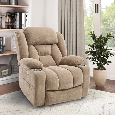 FlexiSpot Silla Reclinable Elevadora Eléctrica para Ancianos, Silla Elevadora con Masaje y Calor Foto 1 de 4