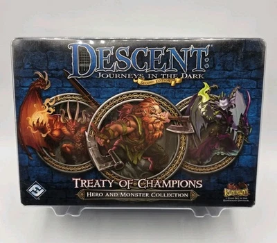 FFG DESCENT: Journeys in the Dark 2nd Edition TREATY OF CHAMPIONS Set SEALED - Bild 1 von 4