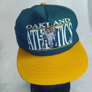 Kids Hat Oakland Athletics Taz Tasmanian Devil WB Cartoon Snap Back - Picture 1 of 6