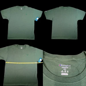 Champion Authentic Herren Trikot T-Shirt dunkelgrün 2XL - Neu mit Etikett - Bild 1 von 8