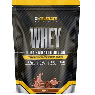 XCelerate Nutrition Whey Protein 1kg – 100% Pure Protein Powder – Muscle Gain