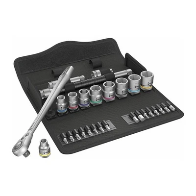 Wera 05 004051 001 Sae 3/8Â€ Drive Switch Ratchet Set 29-Piece Set - Image 1 of 4