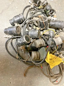 Large Group of Vintage Aircraft Untility Lights and Rheostats, Neat! - Picture 1 of 3