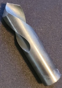 1/2" Left Hand Short Screw Machine Drill Bit HSS LH Cut 90° .5000" National - Picture 1 of 3