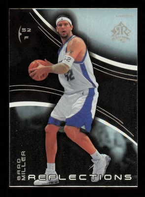 2003-04 Cubierta Superior Triple Dimensiones Reflejos #72 Brad Miller KINGS CASI NUEVO Foto 1 de 3
