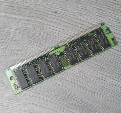 Hyundai Ram 16 mb 72 Pin Simm EDO HYM532414BM-60 Vintage Computer Memory 6K90AC - Image 1 of 2