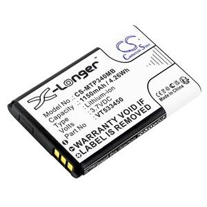 Batería para monitor de bebé Motorola Ease 34 35 44 VT533450 CS-MTP340MB X-Longer - Imagen 1 de 3