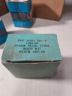 1953 55 Buick NOS Spark Plug Wire Boots X8  1956 54 GM CHEVROLET PONTIAC OLDS 57 - Image 1 of 2