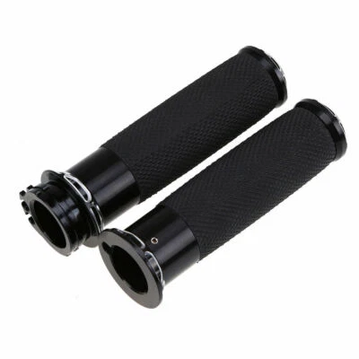 1.02'' Motorcycle Handlebar CNC Hand Grip For Harley 1996-2017 VRSC Dyna Touring - Image 1 of 4