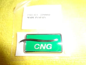 GM 22948084 2015 2016 2017 2018 CHEVY IMPALA "CNG" TRUNK LID EMBLEM NEW OEM - Picture 1 of 4