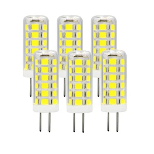 6pcs G4 GU4.0 T4 Bi-Pin LED Bulb 39-2835 Light Lamp 110V 120V Ceramics Lights - Picture 1 of 8