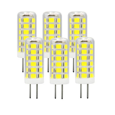 6Pcs G4 GU4.0 T4 Bi-Pin LED Bulbs 39-2835 Light Lamp 110V 120V Ceramics Lights - Image 1 of 4