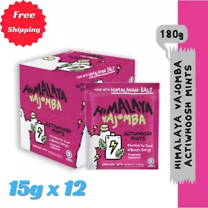 Himalaya Candy Vajomba Actiwhoosh MINT gusto gola lenitivo 1X SCATOLA (12 confezioni) - Foto 1 di 3