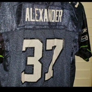 Reebok Seattle Seahawks Shaun Alexander #37 YOUTH LARGE preowned - Picture 1 of 6