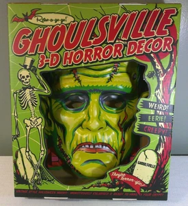 Ghoulsville Retro-A-Go-Go - Cranky Frankie - Halloween Maske und Deko - Bild 1 von 4