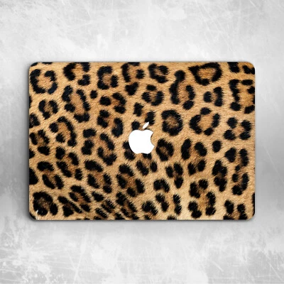 Cheetah Leopard Fur Print Hard Case Cover For Macbook Pro Retina Air 11 13 15 16 - Image 1 of 4