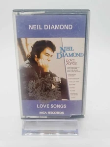 MCA Records Neil Diamond Love Songs Cassette Tape 1981 Compilation Album - Picture 1 of 5
