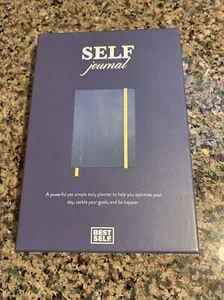Best Self Journal Daily Planner Goal Organizer Diary Brand New Open Box Blue - Picture 1 of 9
