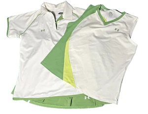 Under Armour Tenis Pickleball Conjunto Verde Oliva Skort Talla L - Camiseta sin mangas y camiseta Talla M - Imagen 1 de 6