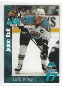 1998-99 Cleveland Lumberjacks (IHL) Jason Ruff