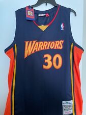 Mitchell and Ness Golden State Warriors Road 2009-10 Stephen Curry Jersey 48
