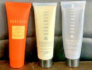 NEW Borghese Fango Mud Trio for Face and Body 1oz/30ml Each  