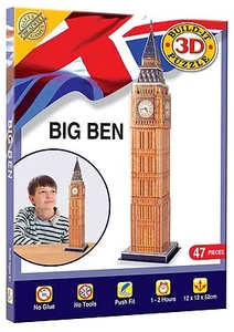 Rompecabezas 3D de Chestwell Games - Big Ben 47 piezas - Imagen 1 de 1