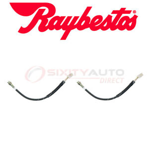 2 pc Raybestos Front Brake Hydraulic Hose for 1974 Plymouth PB100 Van - be