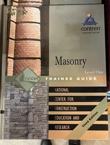 Masonry Trainee Guide Level 1 by NCCER 3rd Edition (2004 Hardcover) Like New - Picture 1 of 8