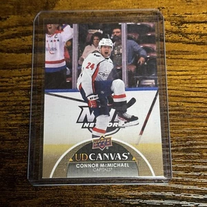 Connor McMichael Washington Capitals 2021-22 NHL Upper Deck UD Canvas Card #C355 - Picture 1 of 2