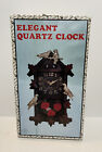 Vintage Elegant Quartz Clock New in Box Never Used Nice!