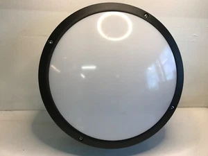 Metal Black Circular Bulkhead 350mm (111) - Picture 1 of 3