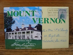 Home of Pres George Washington Mount Vernon Virginia Souvenir Photo Book - Picture 1 of 7