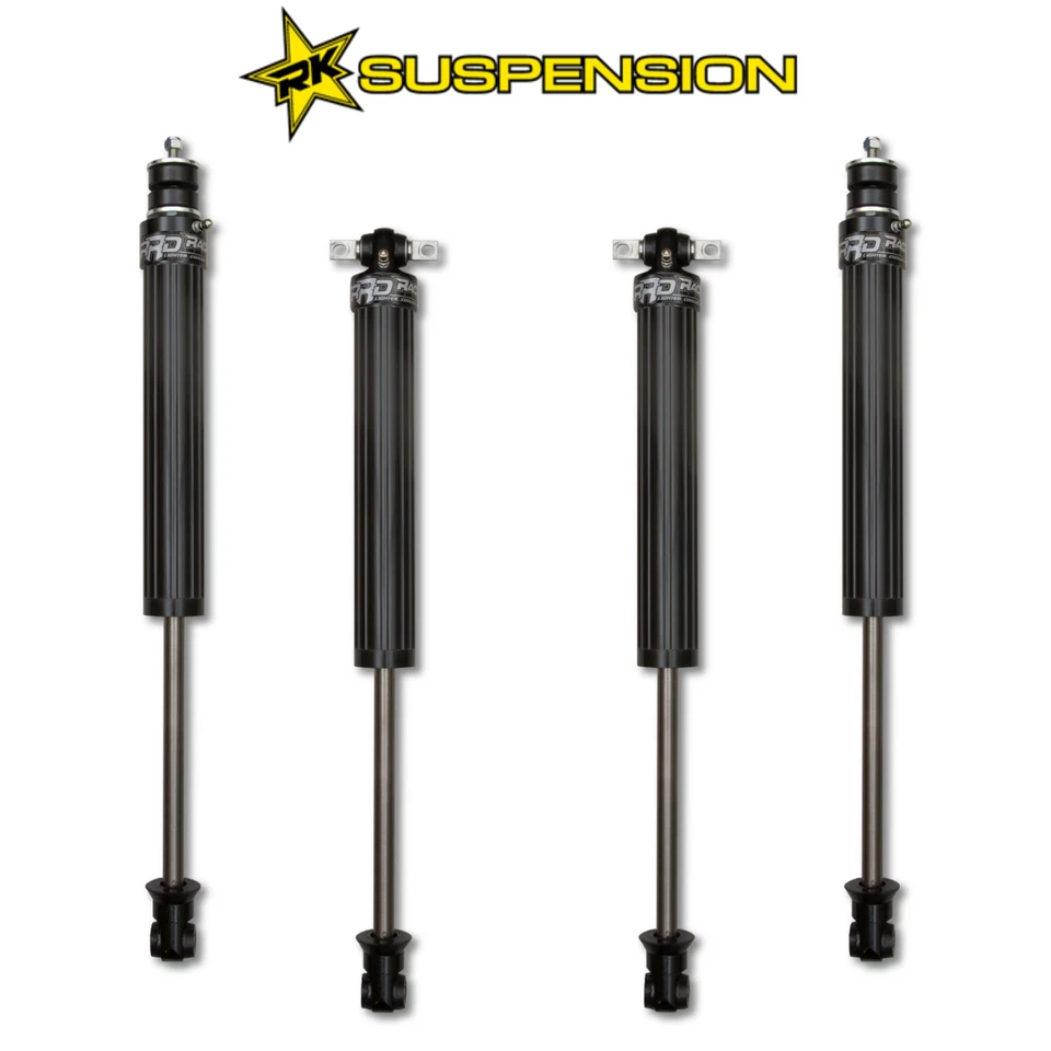 Rock Krawler Aluminum Front & Rear Shocks For 07-18 Jeep Wrangler w/ 4.5" Lift Foto 1 de 1