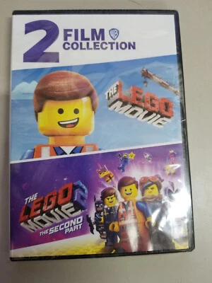 The Lego Movie / The Lego Movie 2: The Second Part DVD NEW Foto 1 de 2