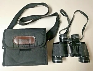Jason 266F Empire 7 x 35 Coated Black Binoculars Extra Wide Angle w/ Strap Case - Picture 1 of 6