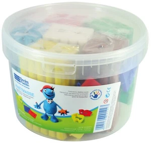 Becks Plastilin Knetmasse im Eimer Kinder Knete Modelliermasse im Eimer mit 3 KG - Bild 1 von 2