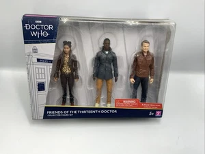 Dr Who Friends of the 13th Doctor Collector Figure Set Inc Bradley Walsh New - Picture 1 of 19