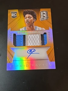 ELFRID PAYTON 2014-15 SPECTRA PRIZM ORANGE REFRACTOR #3/25 Shipped In A Top Load - Picture 1 of 3