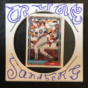 ⚾️ 1992 Topps Micro #110 Ryne Sandberg HOF 🇺🇸 - Foto 1 di 2