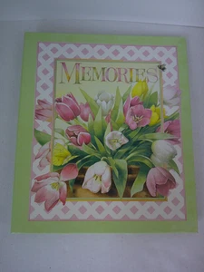 Hallmark Memories Scrapbook Album Marjolein Bastin Expand Floral Bouquet 8 Pages - Picture 1 of 3