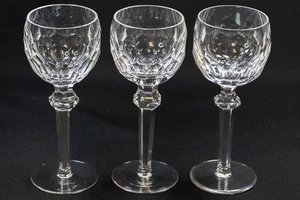 Waterford CURRAGHMORE Set of 3 Hock Wine Glasses 7 1/2" (KMT) - Picture 1 of 12