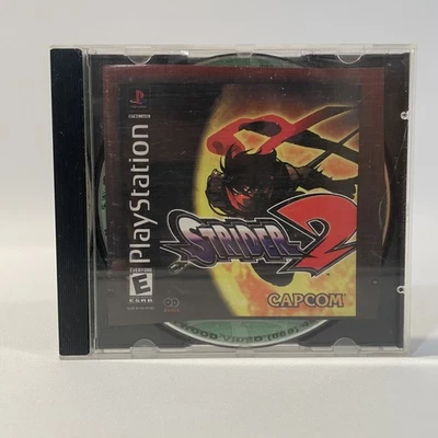 Strider 2 PS1 Sony PlayStation Capcom Action Platformer Video Game Disc Only - Image 1 of 3