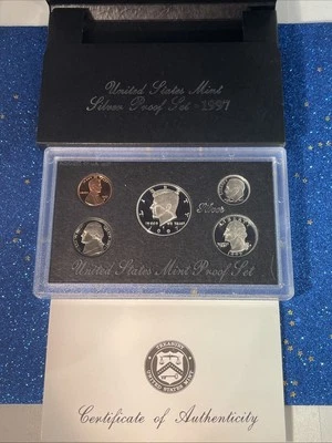 1997 Silver Proof Set U.S. Mint W/ OGP COA - Image 1 of 4