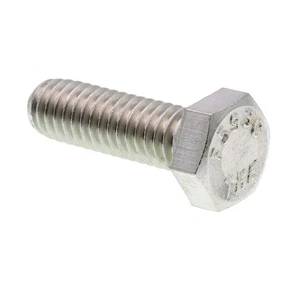 9058954 Hex Bolts, 5/16 In.-18 X 1 In., Grade 304 Stainless Steel (25 Pack) - Picture 1 of 2
