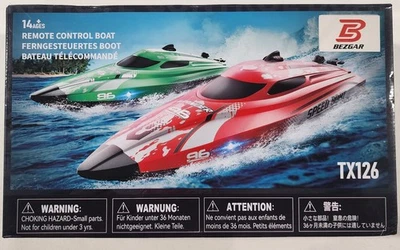 BEZGAR TX126 Remote Control Boat - Fast Speed RC Boat 12 Inch - Image 1 of 4